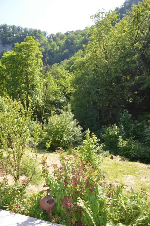 Moulin De La Cuse - L'Ilote Panzió Cusance Kültér fotó